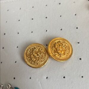 CHANEL Gold Earrings